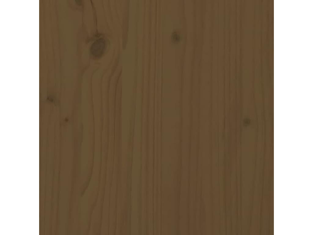 Meuble de maison en bois massif marron, 145,5 x 4 x 100 cm