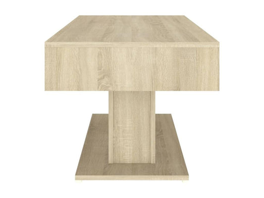 Table basse en chêne naturel, 96 x 50 x 45 cm