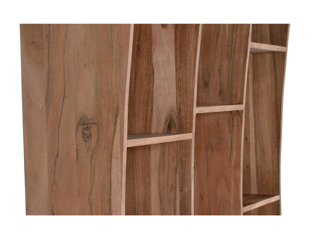 Bibliothèque marron, 200 x 38 x 120 cm