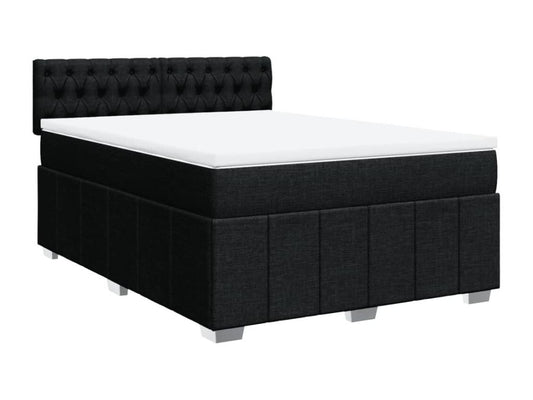 Matelas en tissu noir, 140 x 200 cm