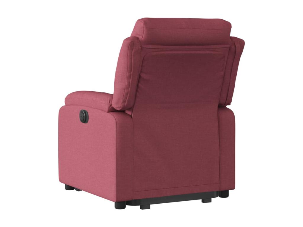 Fauteuil d'appoint en tissu rouge