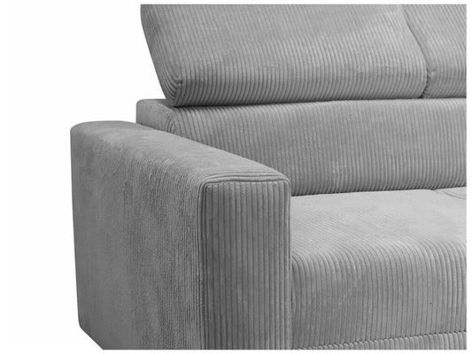 Canapé marron, 236 x 82 cm