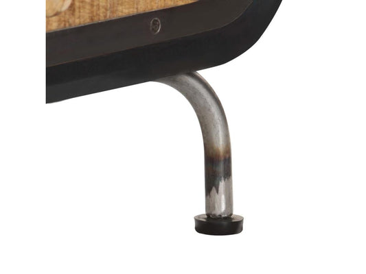 Table basse marron, 100 x 50 x 35 cm