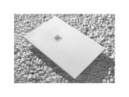 Meuble de maison en marbre blanc, 85 x 95 cm