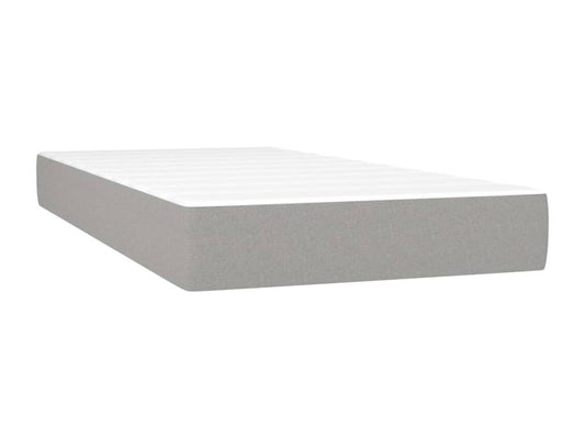 Matelas en tissu gris, 80 x 200 cm