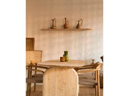 Meubles de maison en pin brun, 120 x 3,2 cm