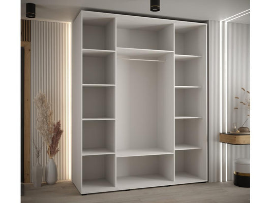 Armoire blanche, 190 x 60 x 235,2 cm