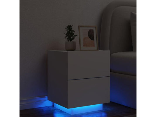 Armoire en bois d'ingénierie blanc