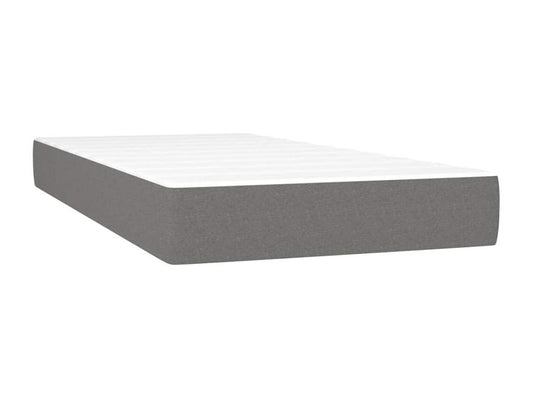 Matelas en tissu gris, 120 x 190 cm
