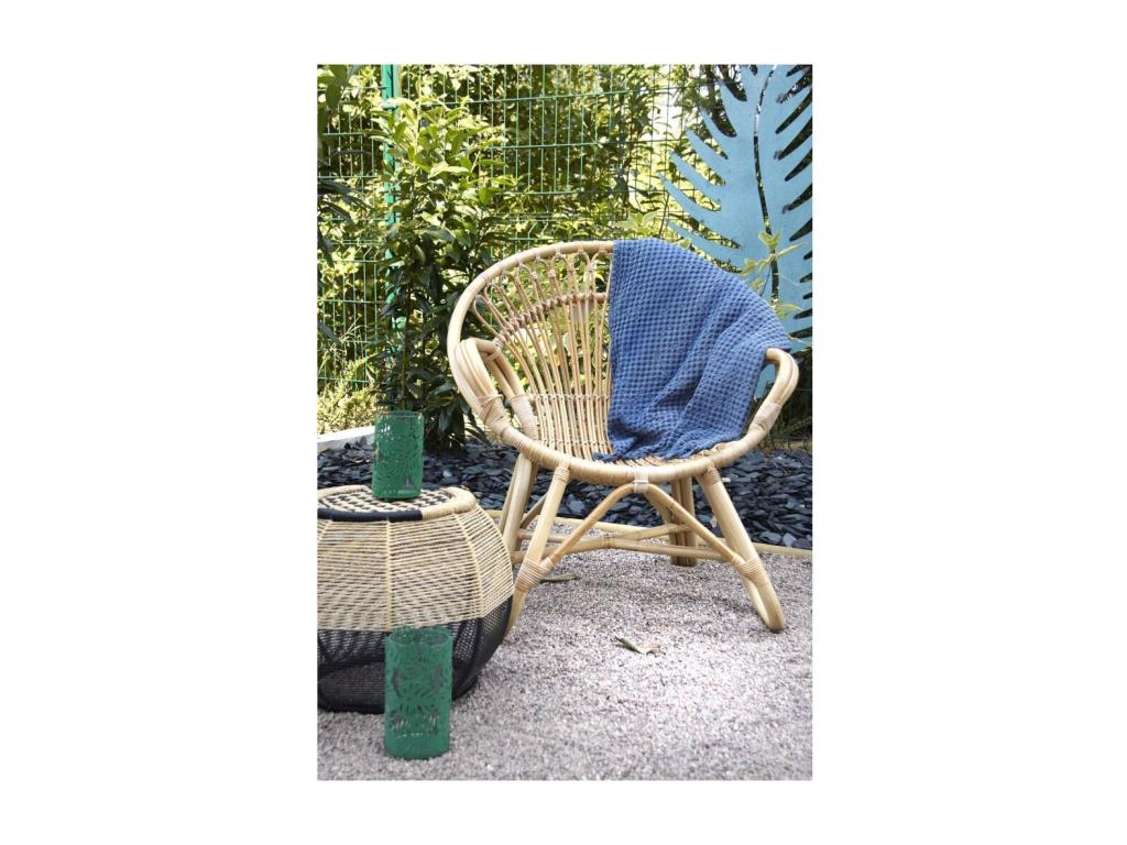 Fauteuil d'appoint naturel