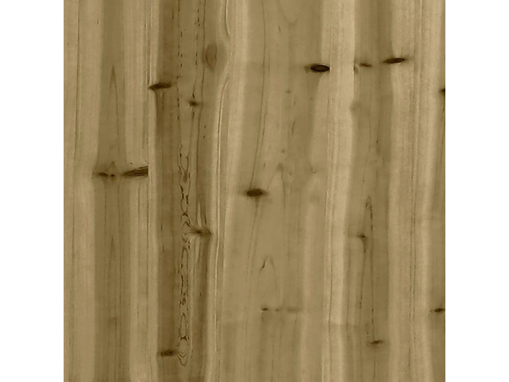 Meubles de maison en bois de pin brun