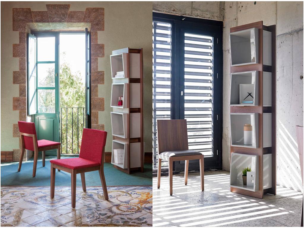 Étagère en bois de pin