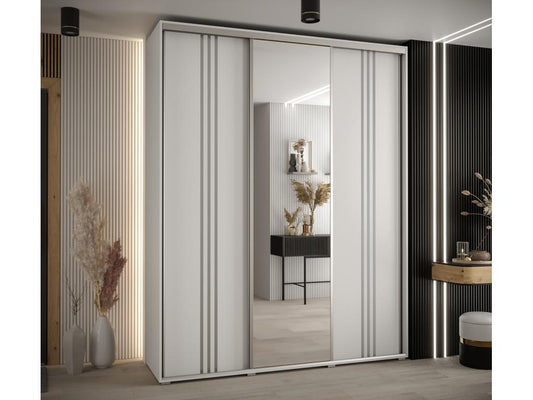 Armoire blanche, 190 x 45 x 235,2 cm