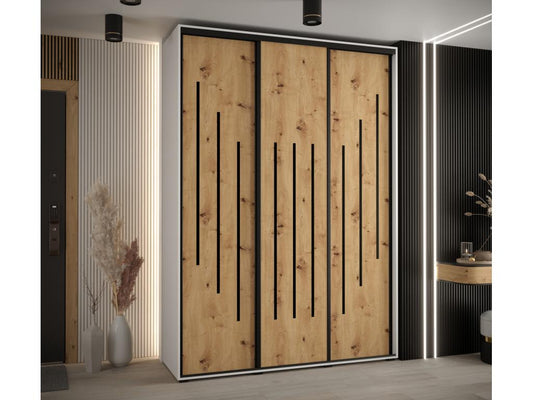 Armoire noire, 170 x 60 x 235,2 cm