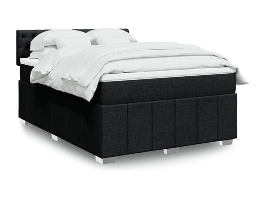 Matelas en tissu noir, 140 x 200 cm