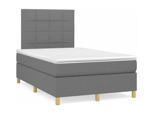 Matelas en tissu gris, 120 x 190 cm