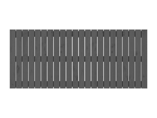 Meuble de maison en bois massif gris, 140 x 3 x 60 cm