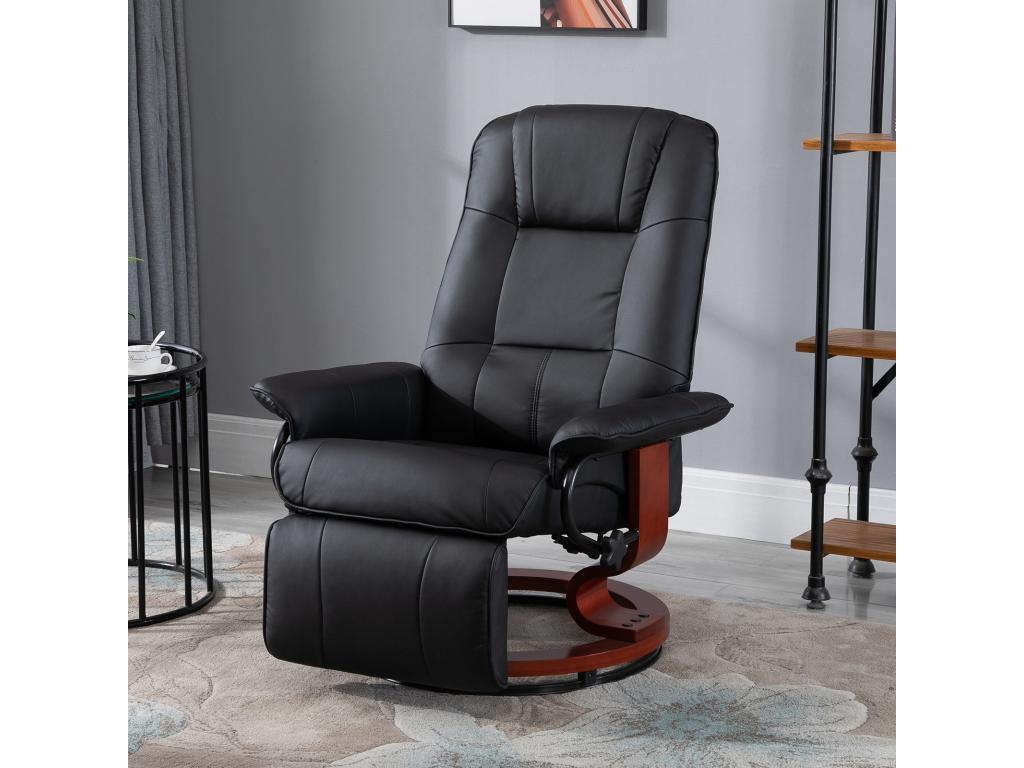 Fauteuil d'appoint noir