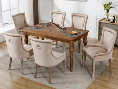 Meubles d'intérieur en velours beige