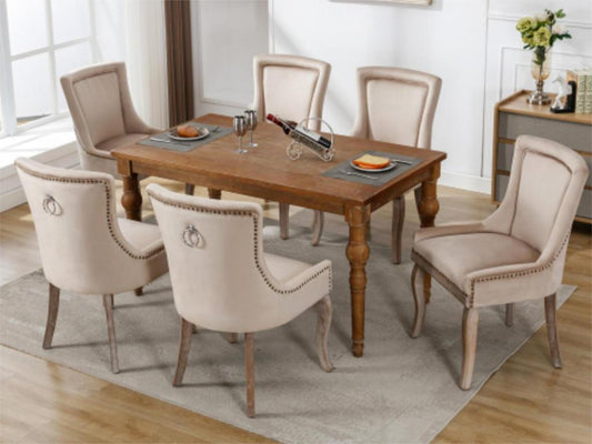 Meubles d'intérieur en velours beige