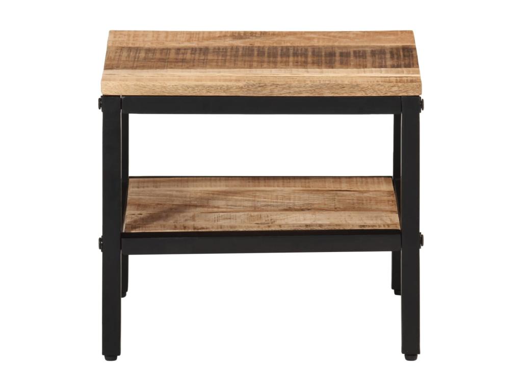 Table basse marron, 35 x 35 x 30 cm