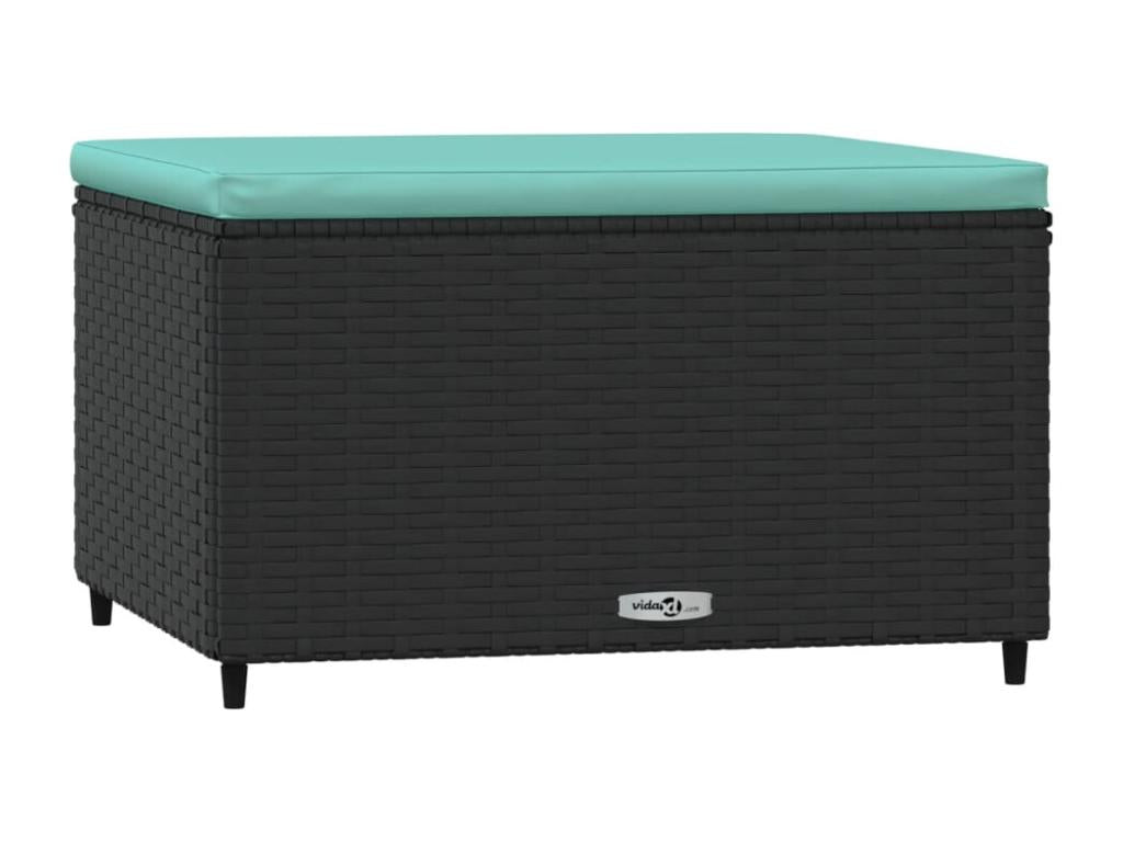 Meubles de maison en résine tressée noire