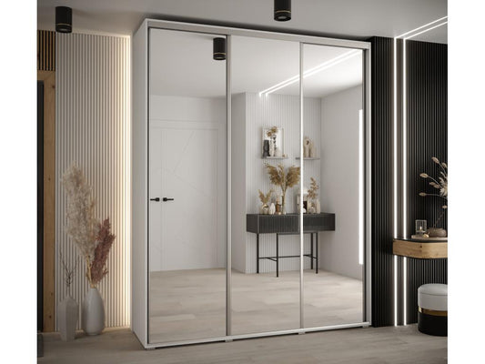 Armoire blanche, 190 x 45 x 235,2 cm