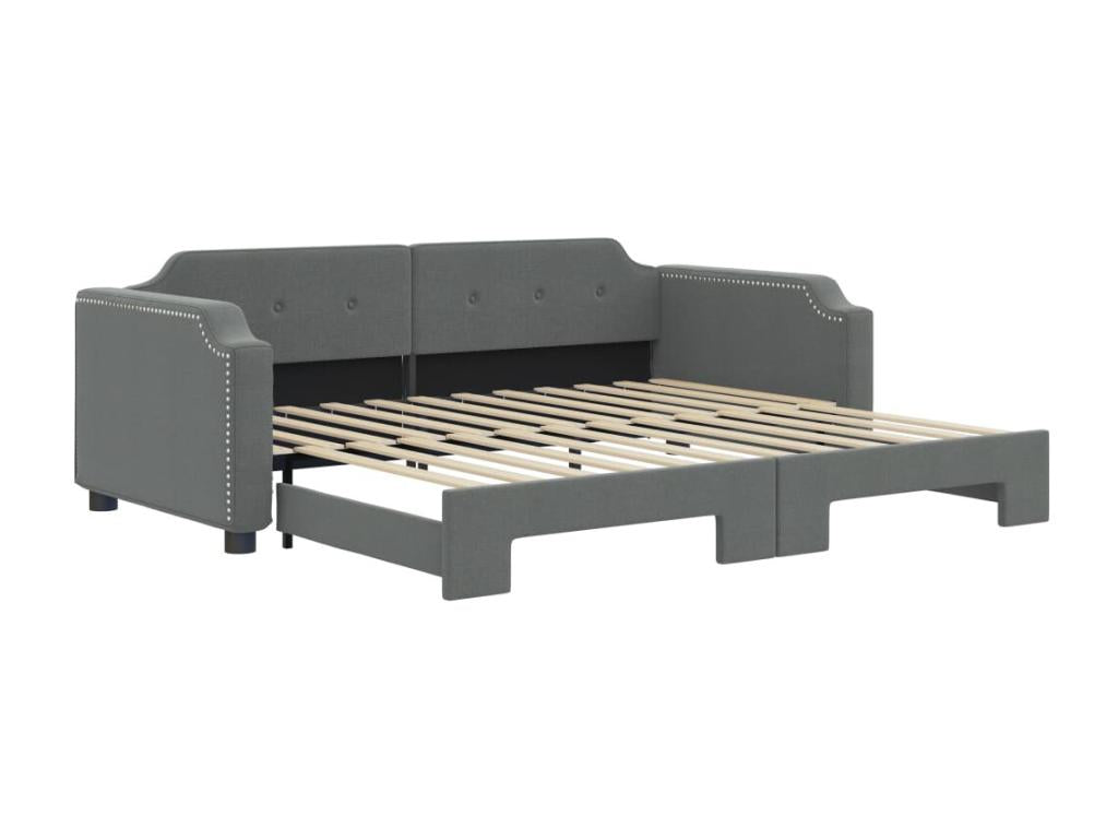 Matelas gris, 90 x 200 cm