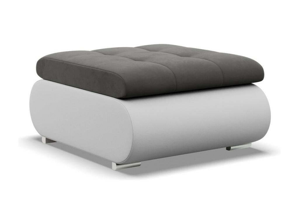 Anthracite ottoman