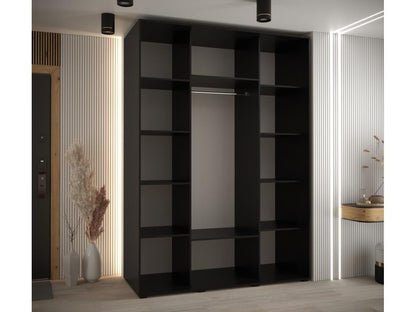 Armoire noire, 170 x 60 x 235,2 cm