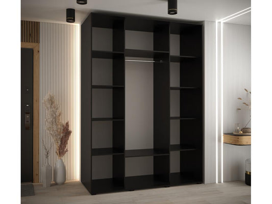 Armoire noire, 170 x 60 x 235,2 cm