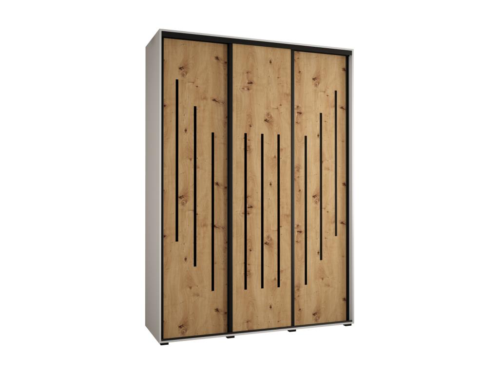 Armoire noire, 170 x 60 x 235,2 cm