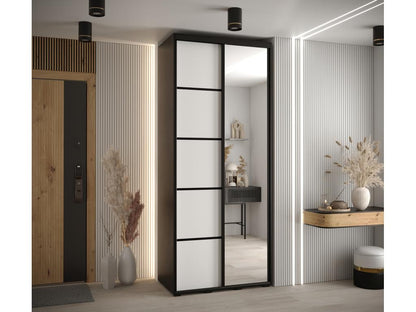 Armoire noire, 120 x 60 x 235,2 cm