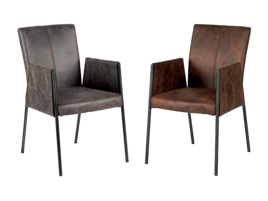 Fauteuil d'appoint en tissu gris