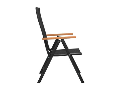 Meubles de maison en résine tressée noire