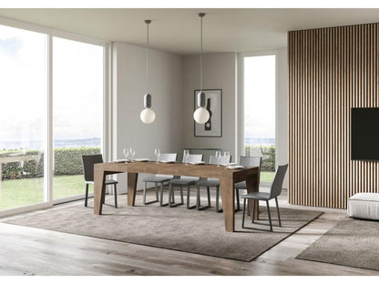 Table marron, 90 x 130 cm