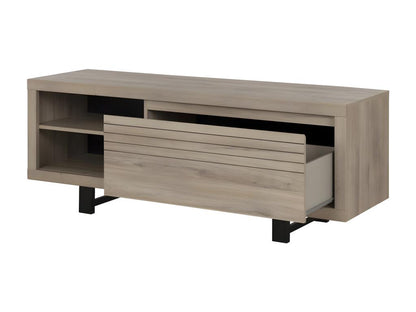 Meuble TV en tissu naturel