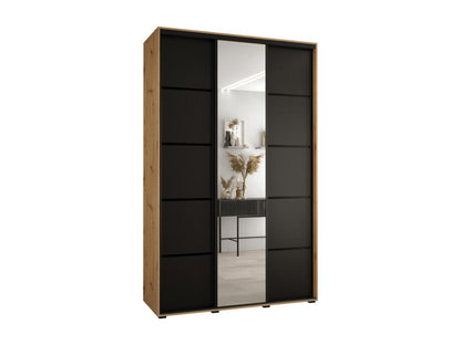 Armoire noire, 150 x 45 x 235,2 cm