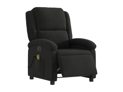 Fauteuil d'appoint en tissu noir