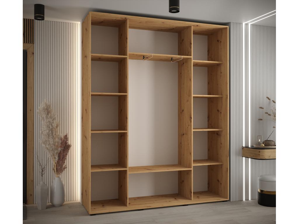 Armoire noire, 190 x 45 x 235,2 cm