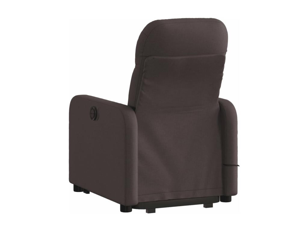 Fauteuil d'appoint en tissu marron