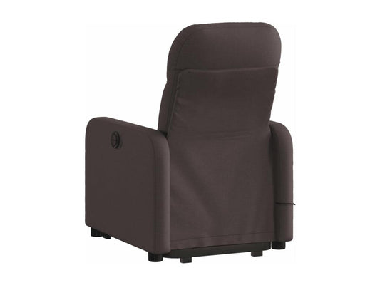 Fauteuil d'appoint en tissu marron