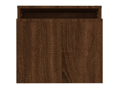 Table basse en bois composite marron, 100 x 48 x 40 cm