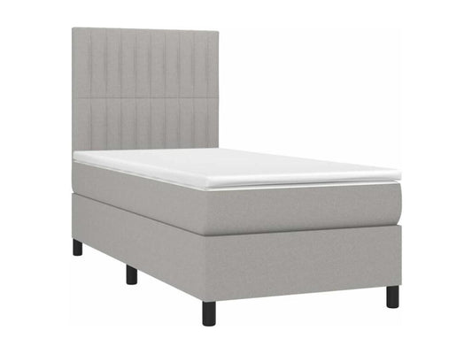 Matelas en tissu blanc, 90 x 190 cm