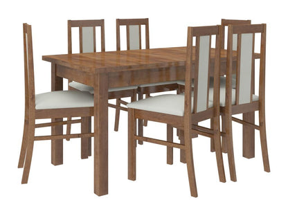 Chaise en tissu beige