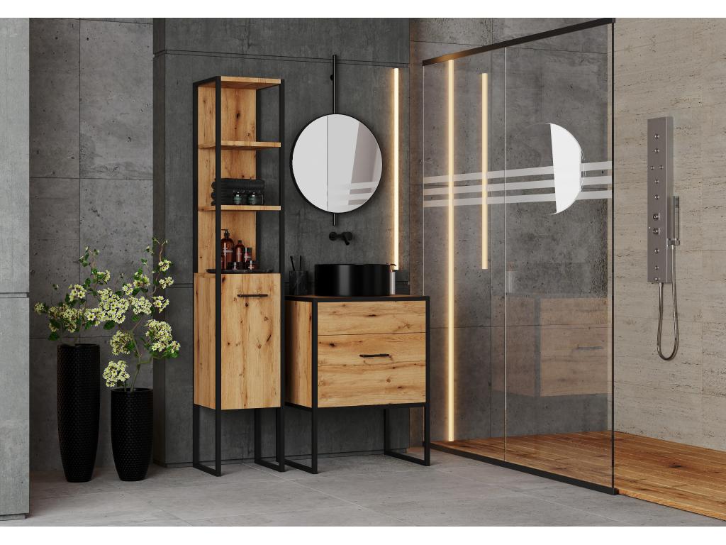 Armoire naturelle, 60 x 46 x 80 cm