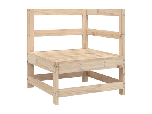 Ensemble de meubles de jardin en pin brun