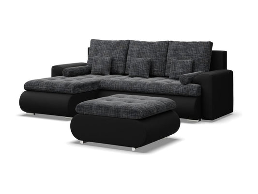 Anthracite ottoman