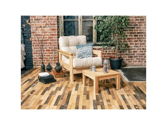 Fauteuil d'appoint jaune