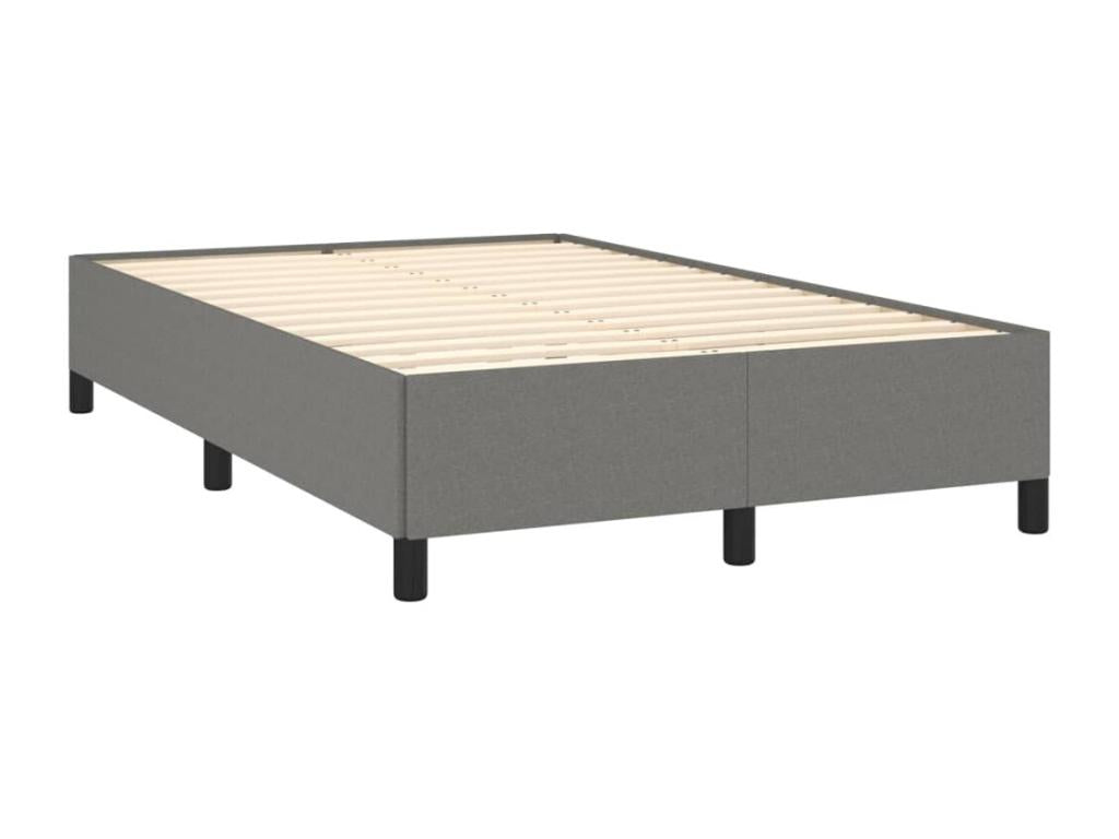 Matelas en tissu gris, 120 x 190 cm